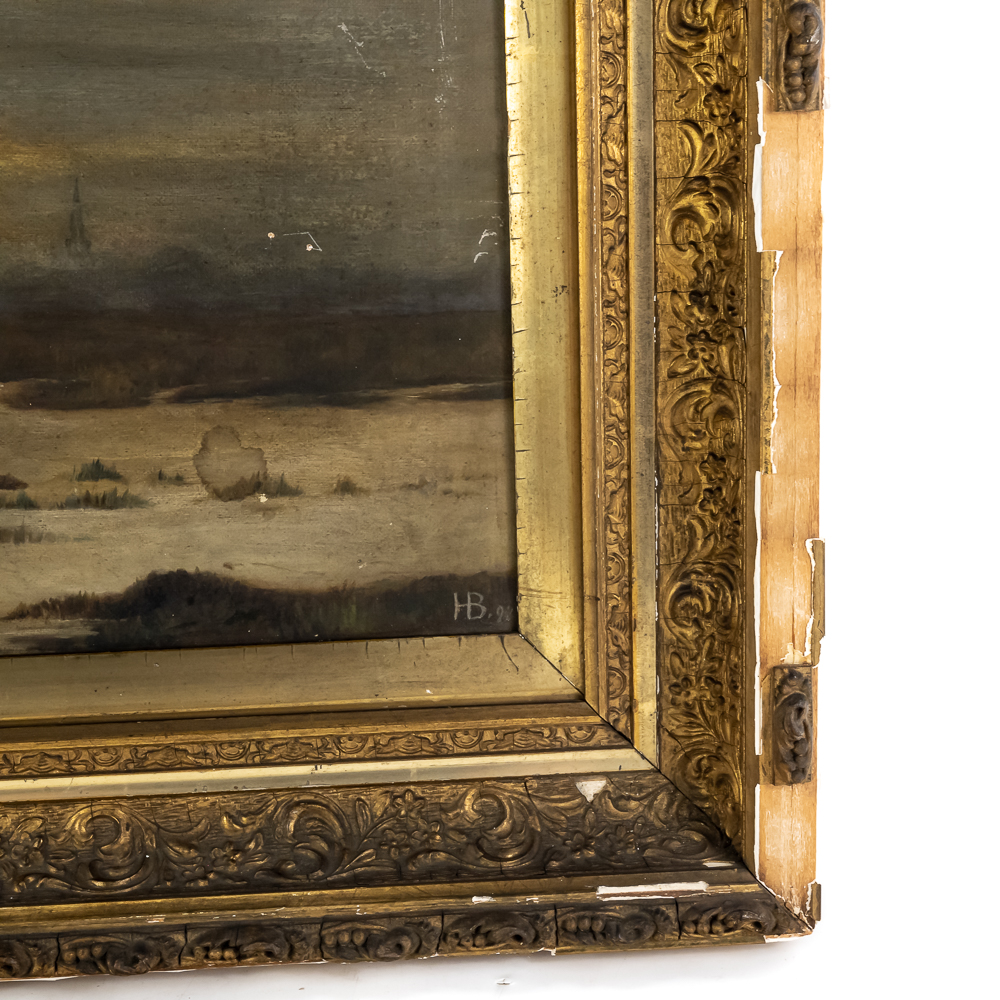 Oil on Canvas Landscape Painting