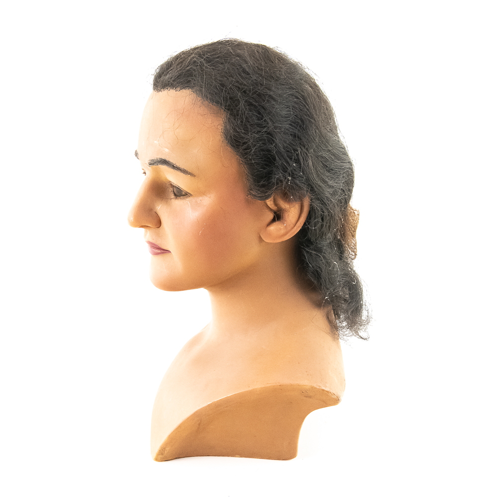 Life-Size Wax “Lily Becker" Bust- Of Debra Paget