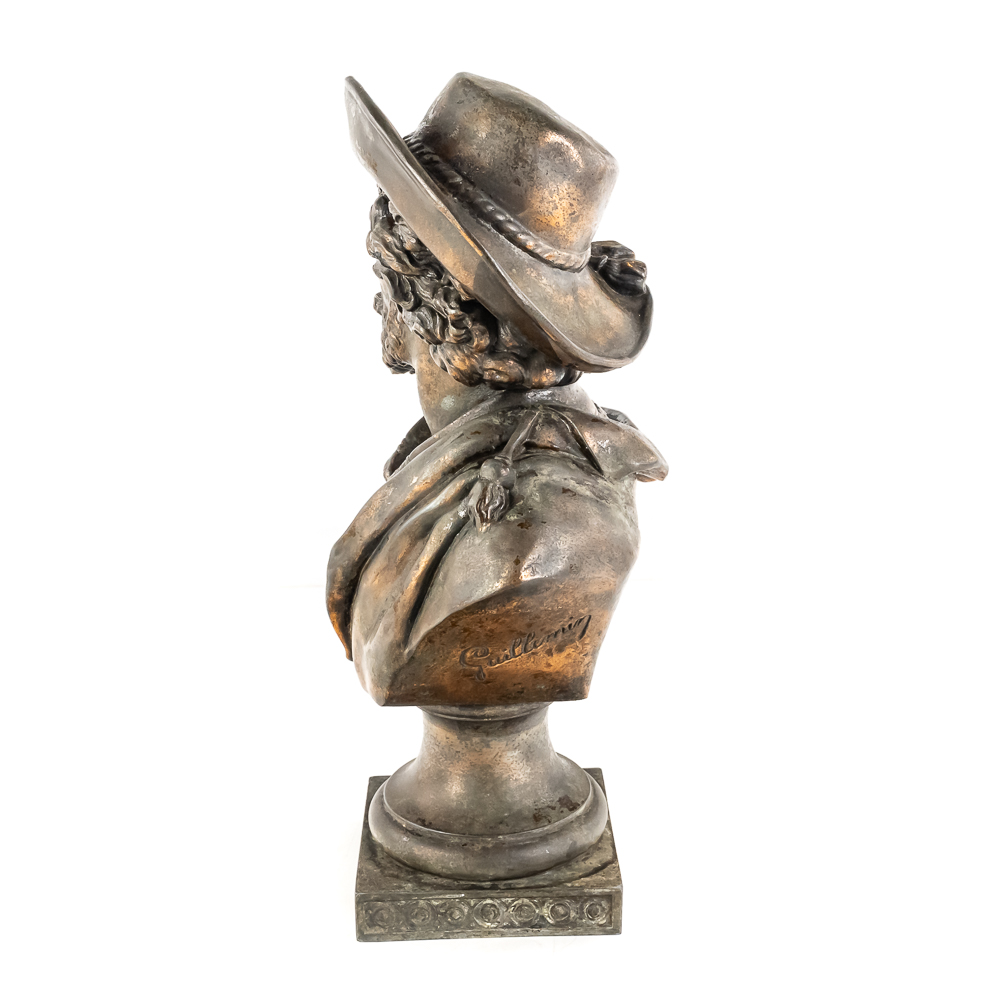 Peter Paul Rubens Spelter Portrait Bust