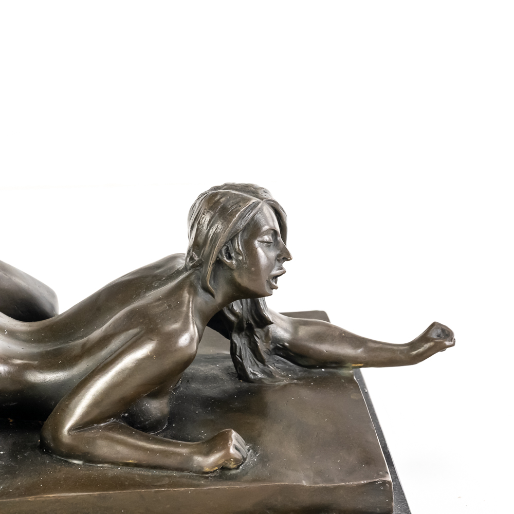 "Two Lovers" Mavchi Erotic Bronze Sculpture