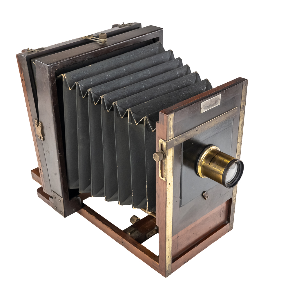Antique American Optical Co Folding Field Camera