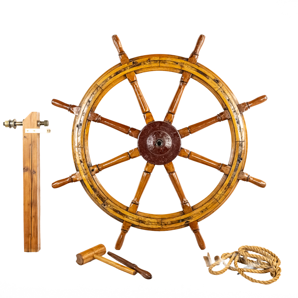 Western Block Co Ship Wheel & Tackle