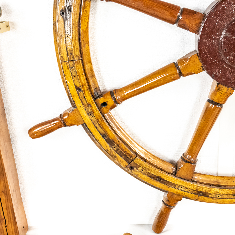 Western Block Co Ship Wheel & Tackle