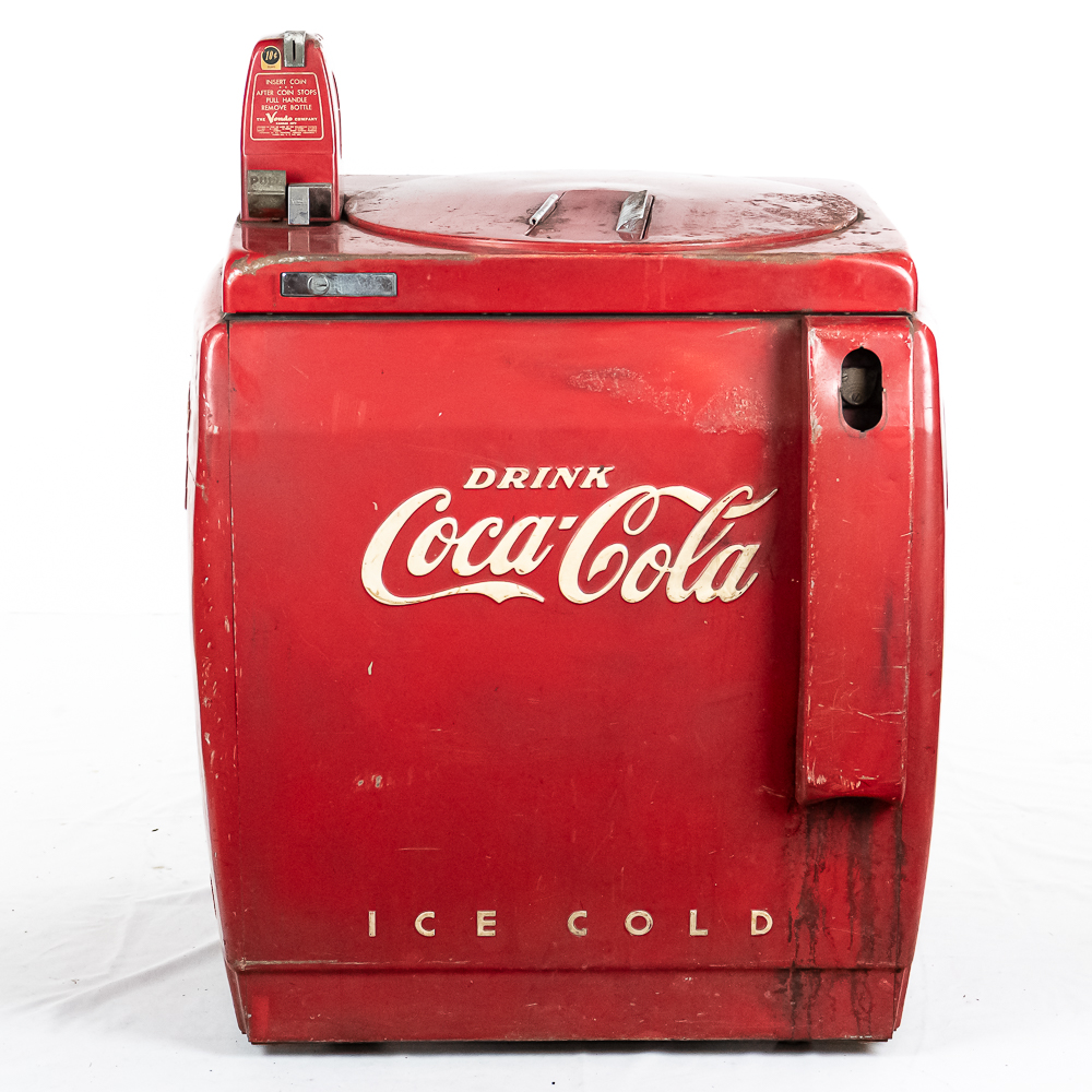 Coin Op Coca Cola Vendo 59 "Spin Top" Machine