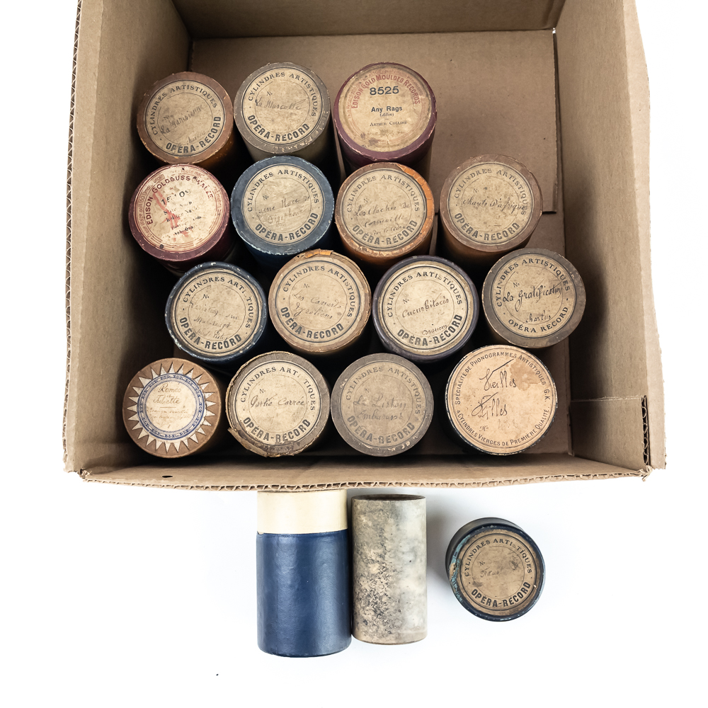 15 French Opera Wax Cylinder Records