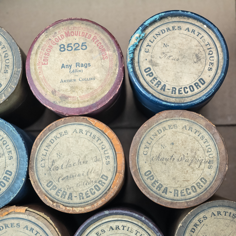 15 French Opera Wax Cylinder Records