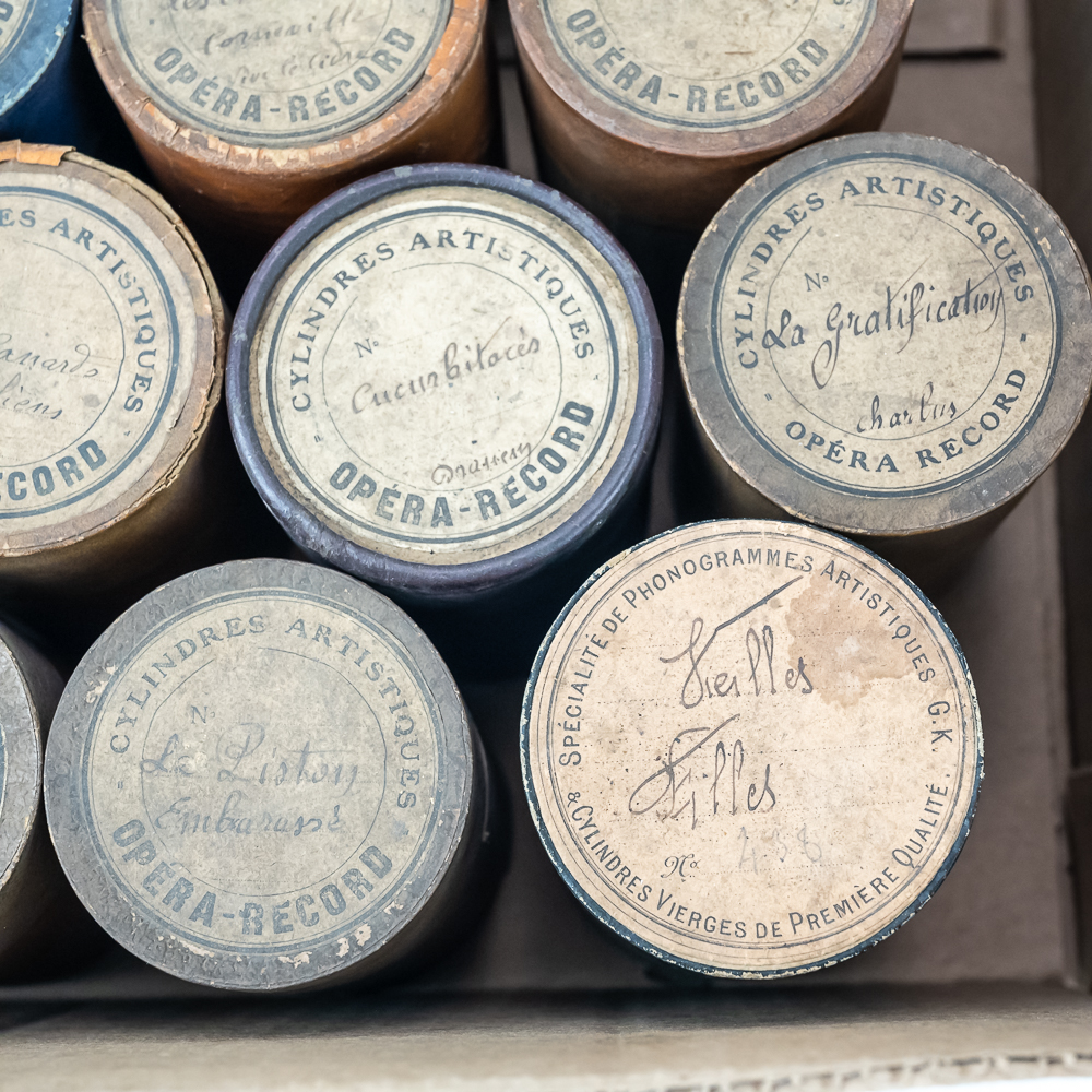 15 French Opera Wax Cylinder Records