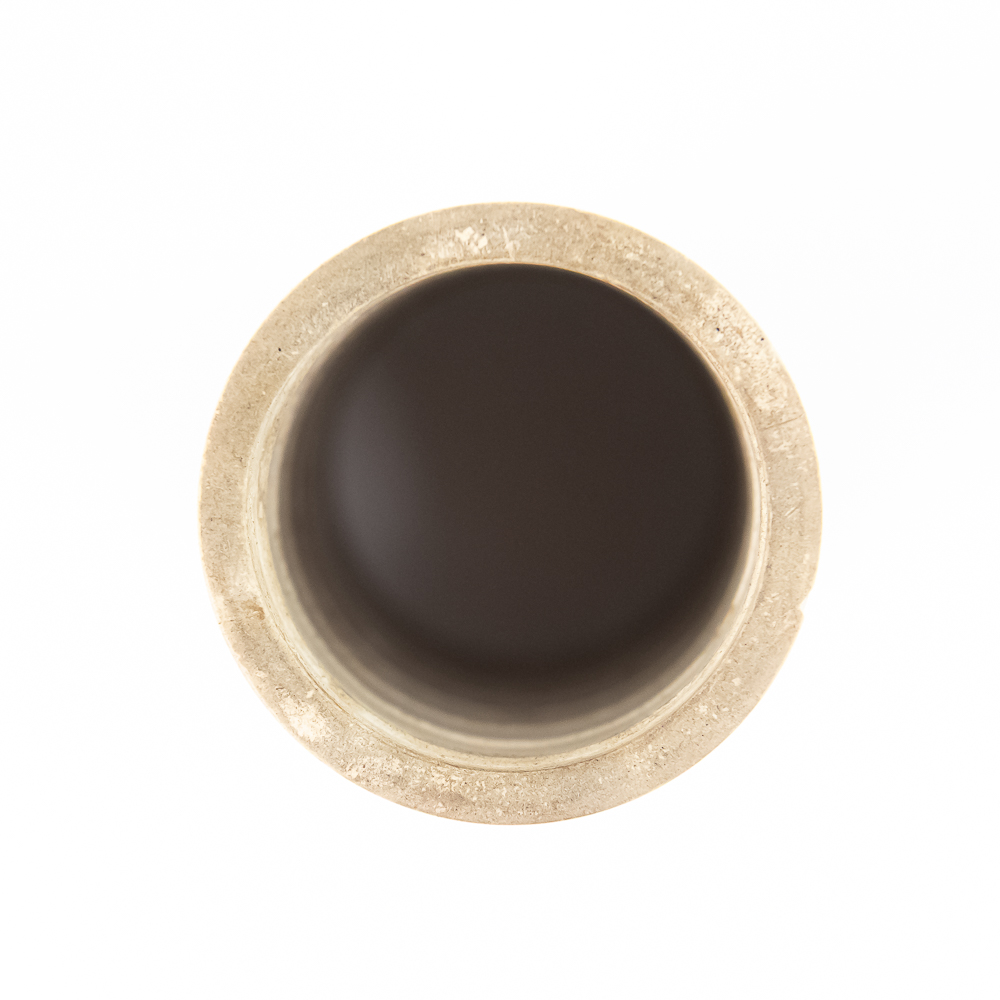 Brown Wax Cylinder Record