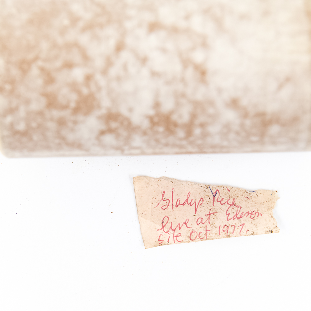 Brown Wax Cylinder Record