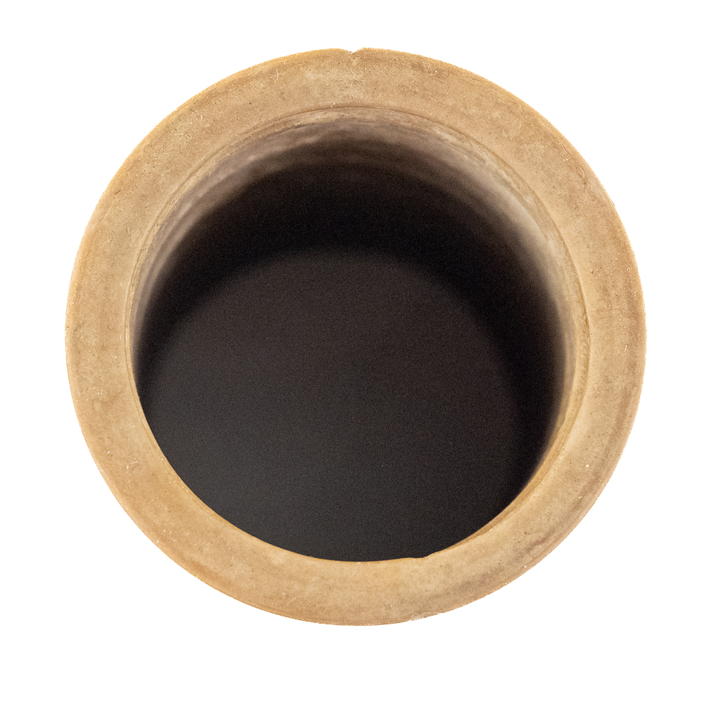 Brown Wax Phonograph Cylinder