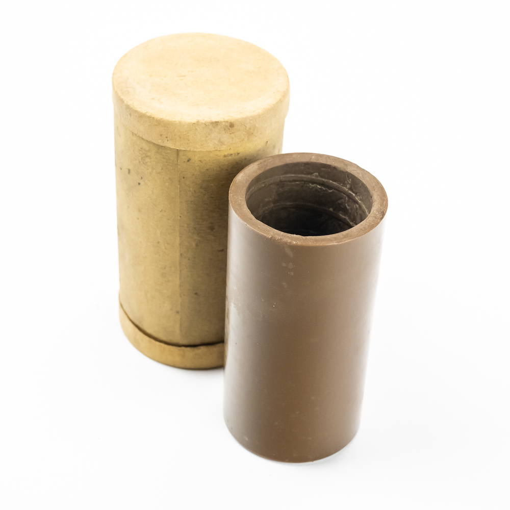 Brown Wax Cylinder. "My Wife Is So Awfully Thin"