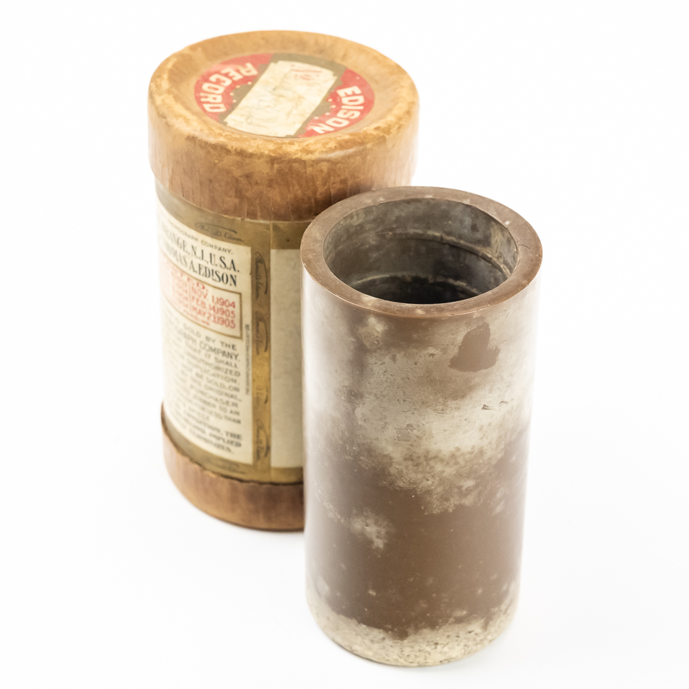Brown Wax Cylinder "100 Pipers"