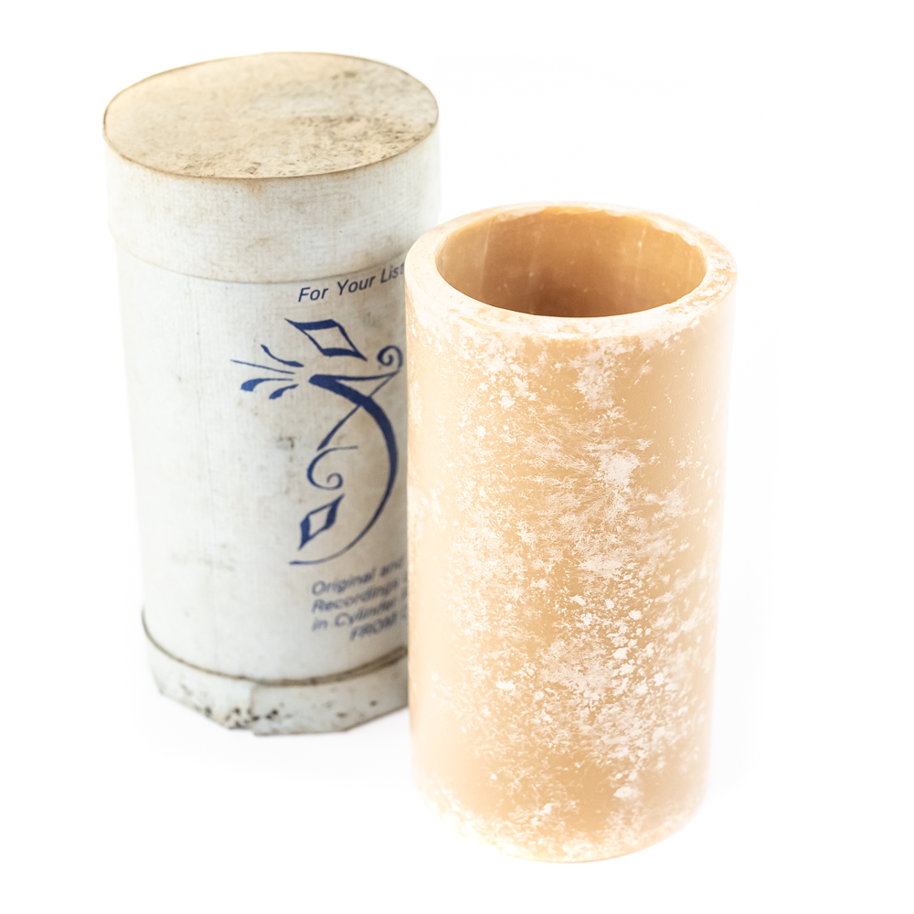 Brown Wax Triumph Record Wax Cylinder