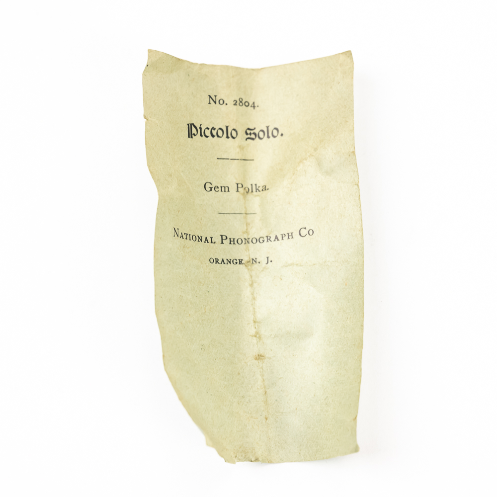 National Phonograph Co Cylinder Record 2804