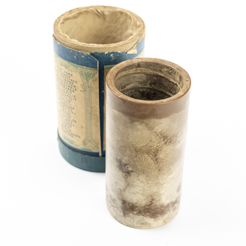 Brown Wax Cylinder "Boyne Water"