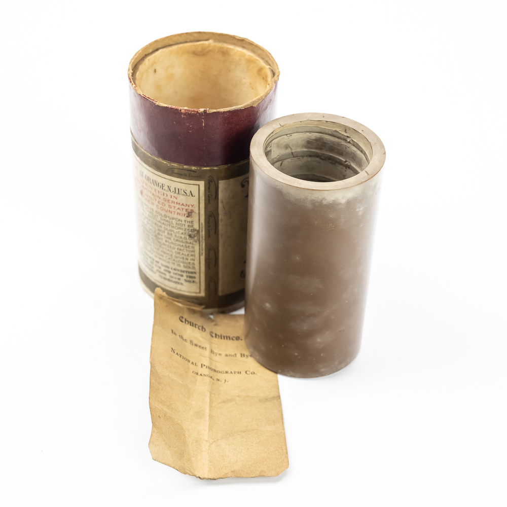 National Phono Co. Brown Wax Cylinder 3211