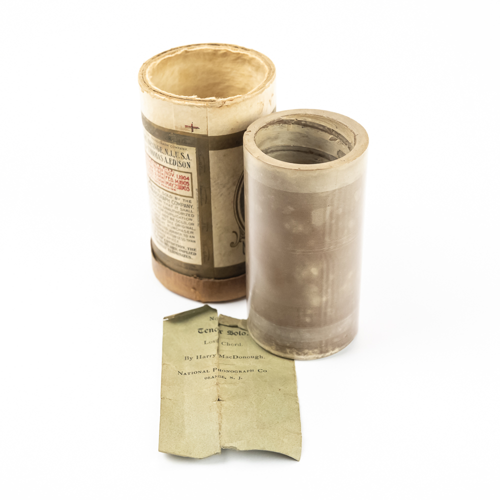 National Phonograph Co Brown Wax Cylinder 6504