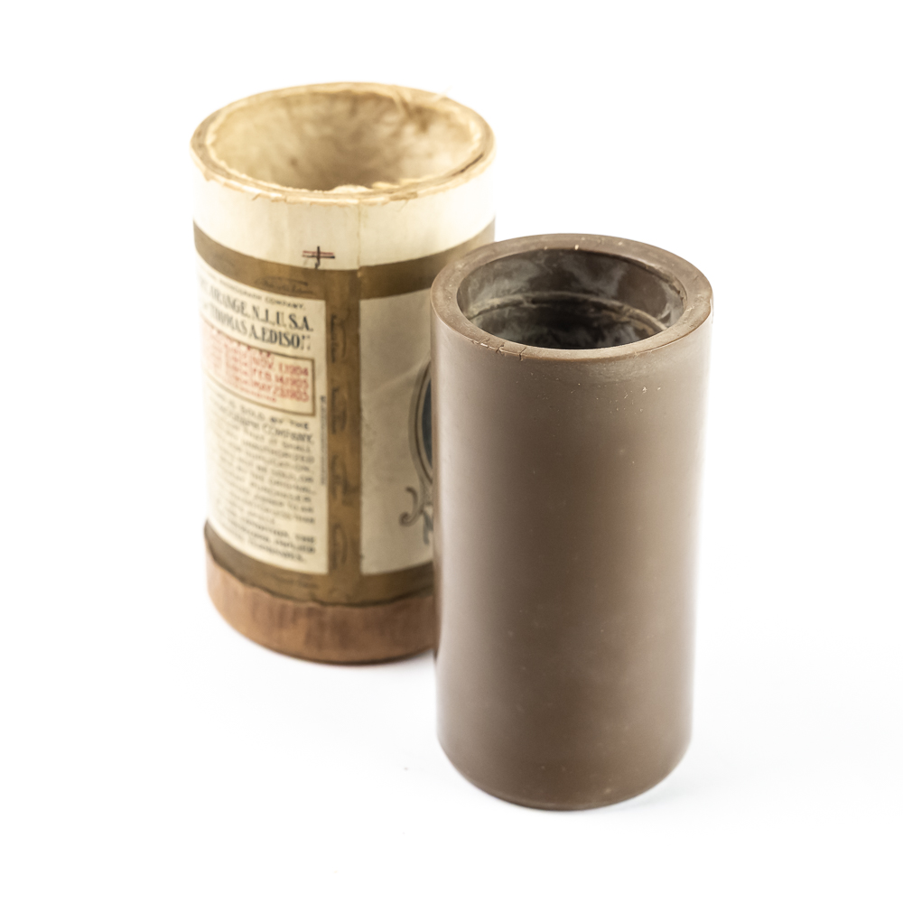Brown Wax Cylinder Record-Vaudeville