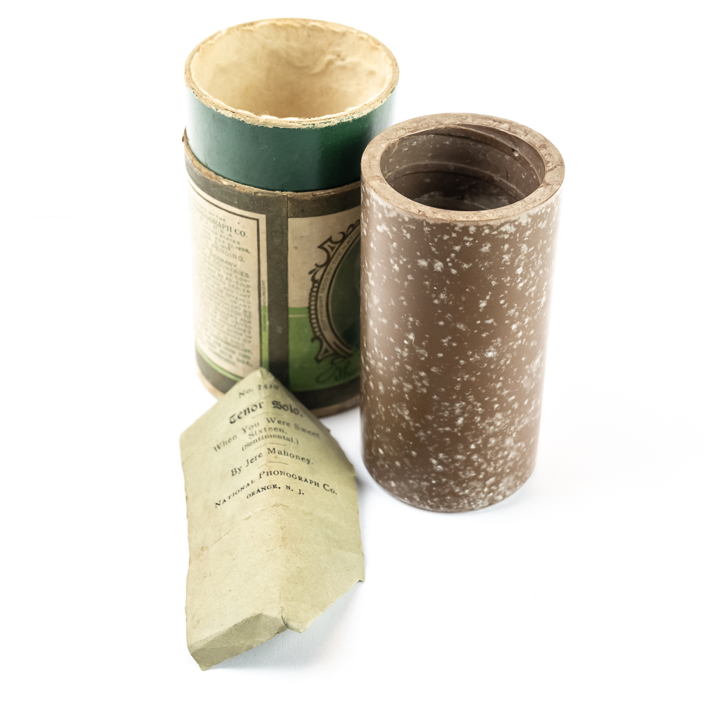 Edison Brown Wax Cylinder 7410