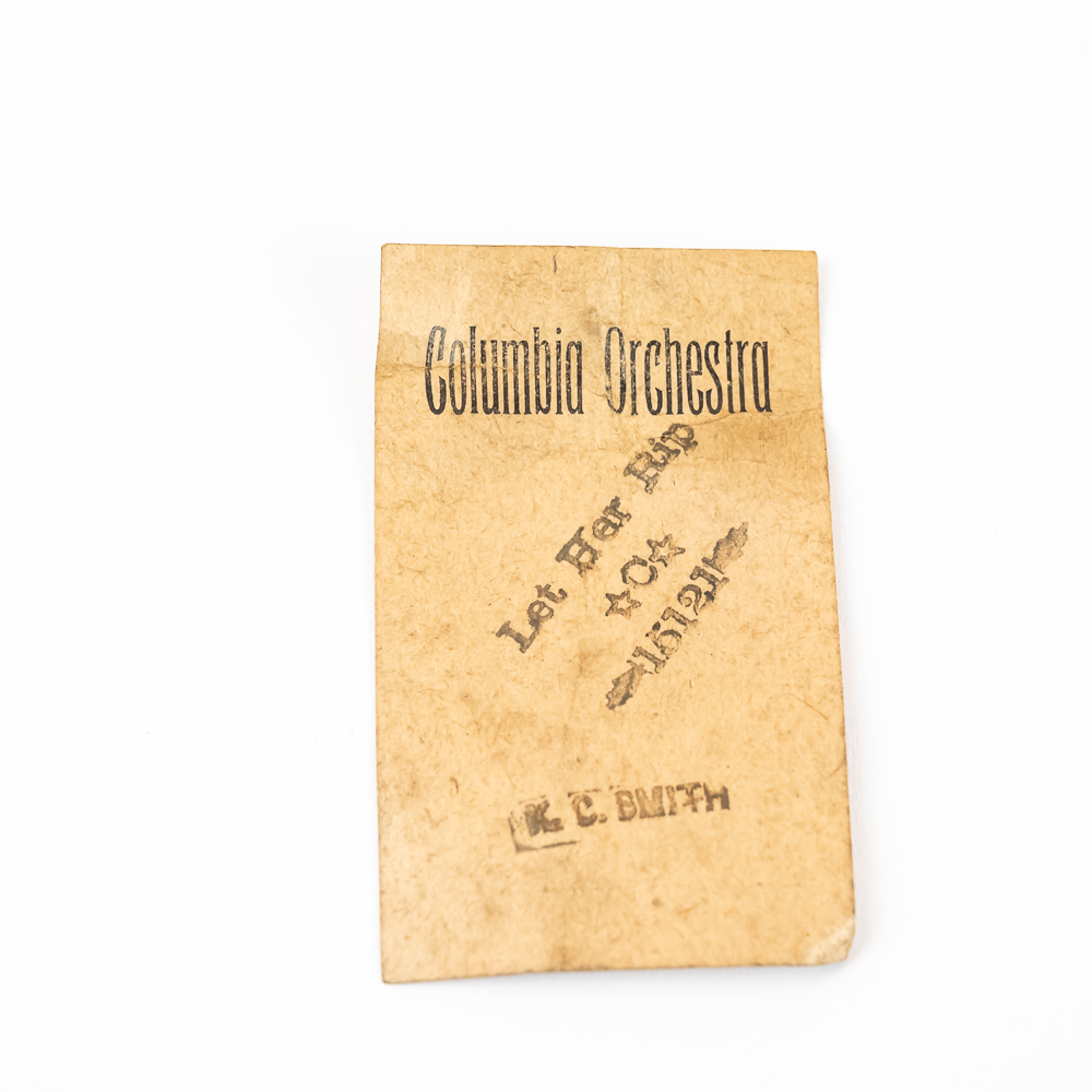 Columbia Brown Wax Cylinder 15121