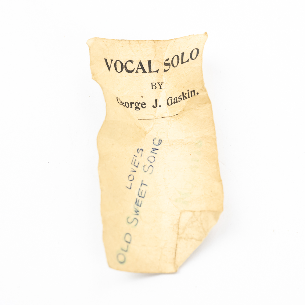 Columbia Brown Wax Cylinder Record 4116