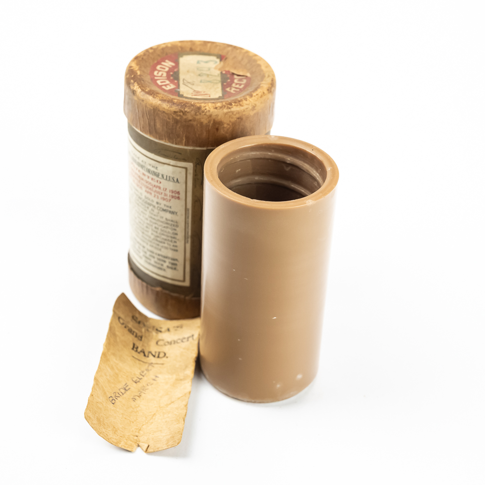 Columbia Brown Wax Cylinder Record 533