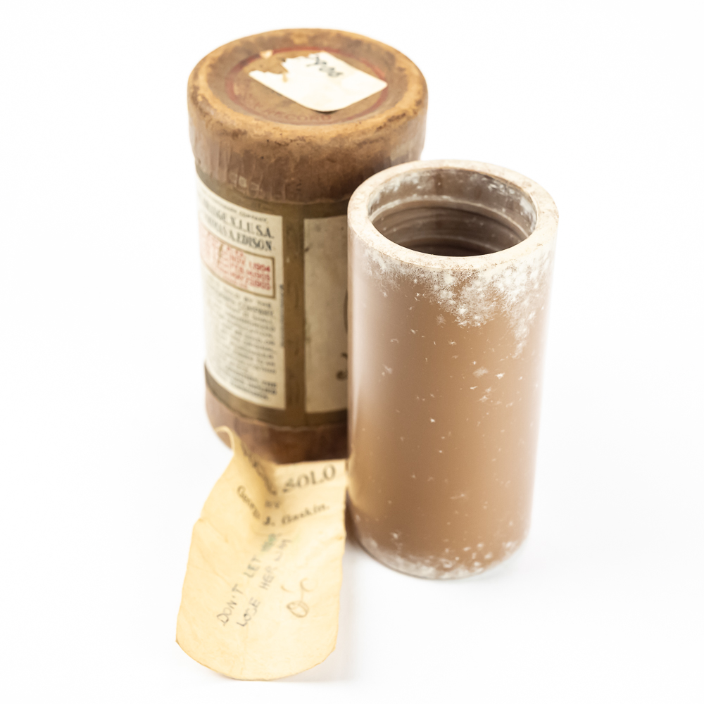Columbia Brown Wax Cylinder Record 4133