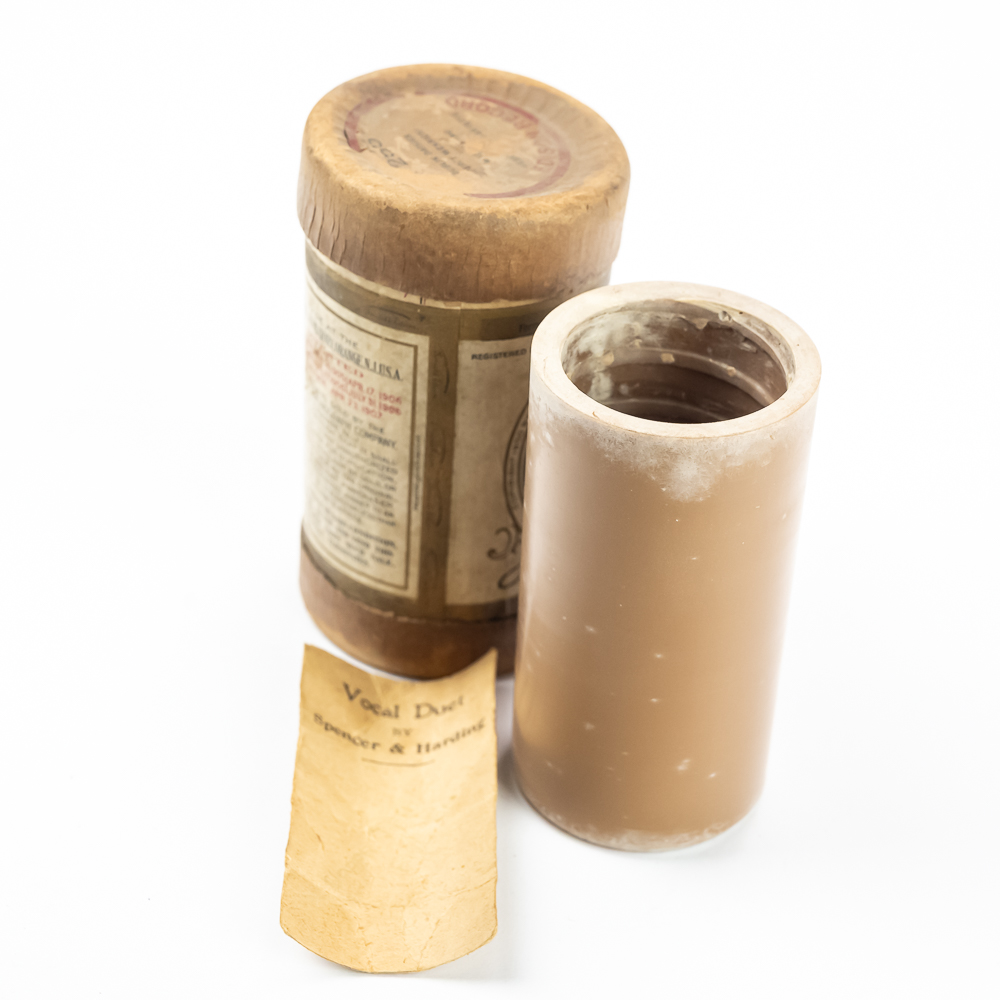 Columbia Brown Wax Cylinder 8401