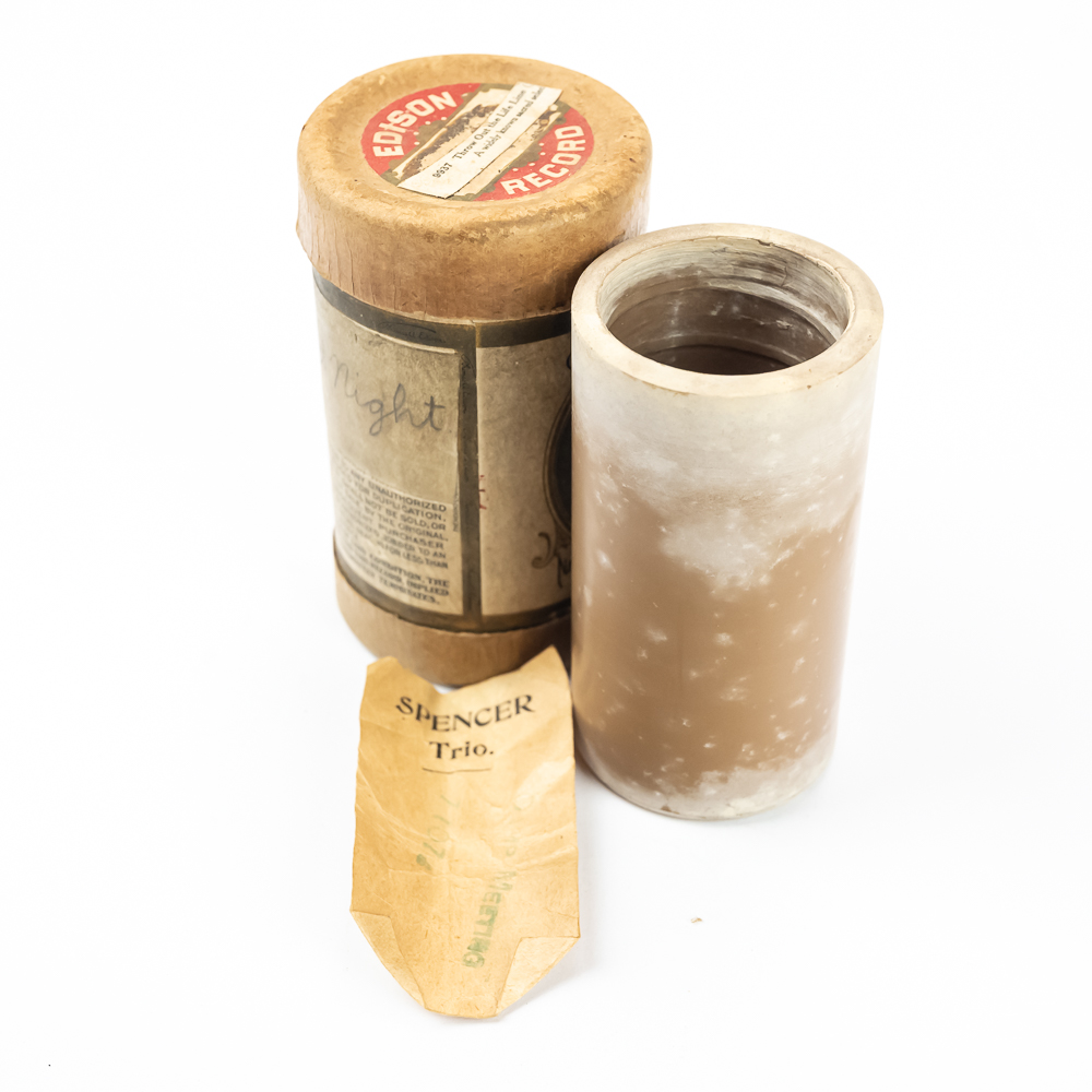 Columbia Brown Wax Cylinder Record 7707