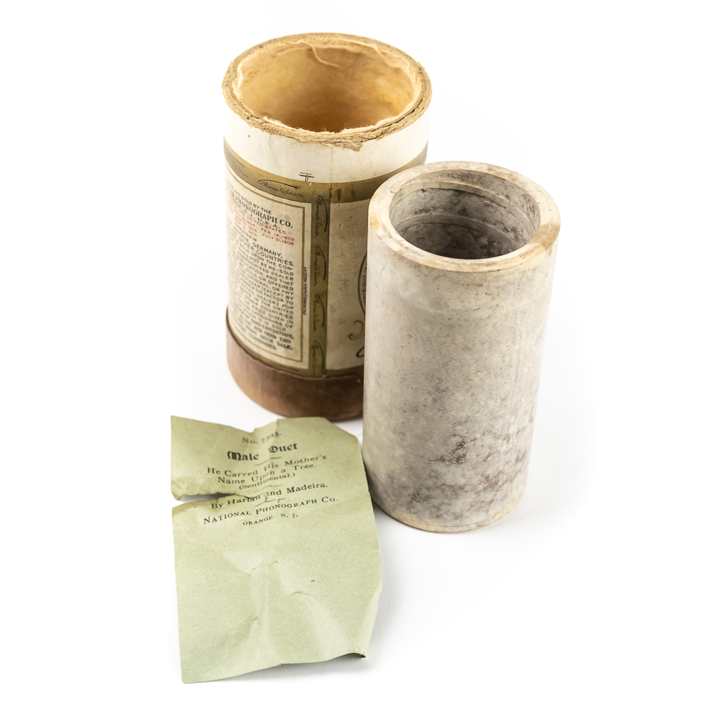 National Phono Co. Brown Wax Cylinder 7345