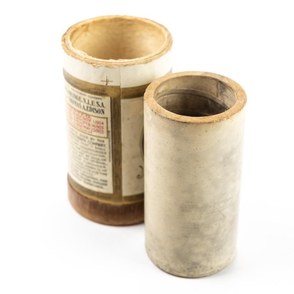Brown Wax Cylinder USMC Stars & Stripes Forever