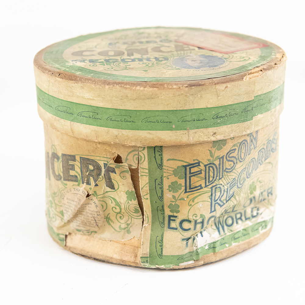 5 Edison Brown Wax Concert Cylinder Records