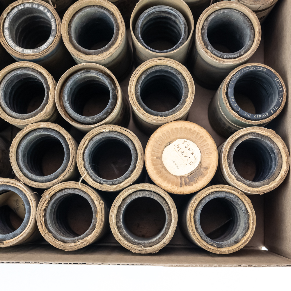 42 Edison Wax Cylinder Records