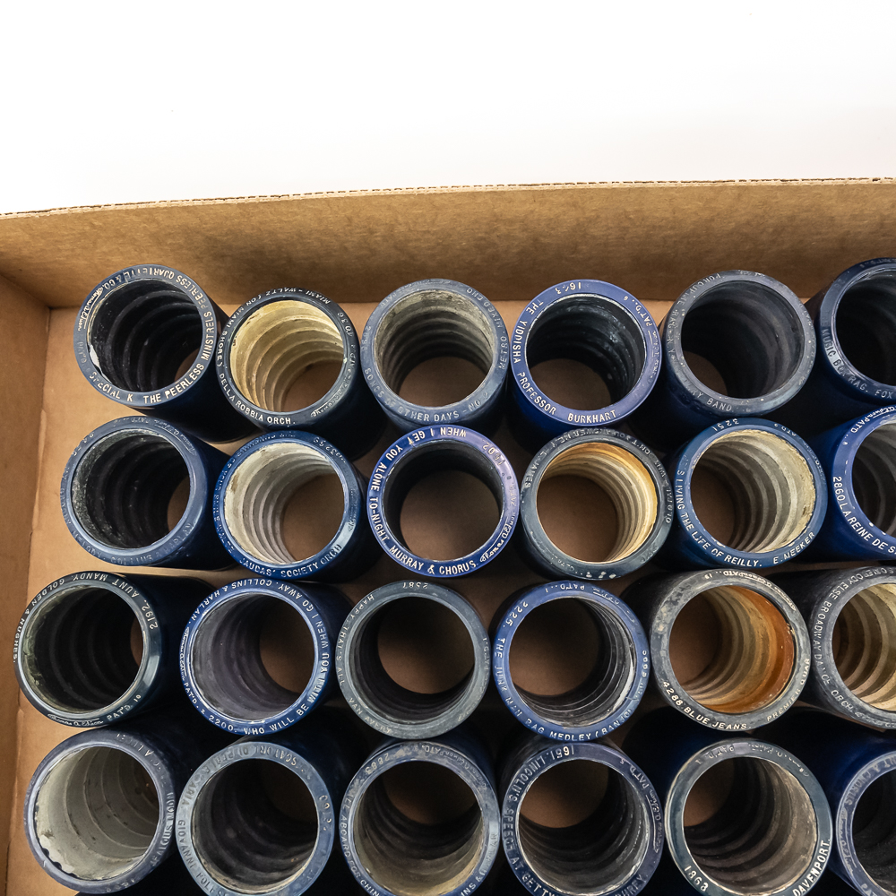 50 Edison Blue Amberol Cylinders