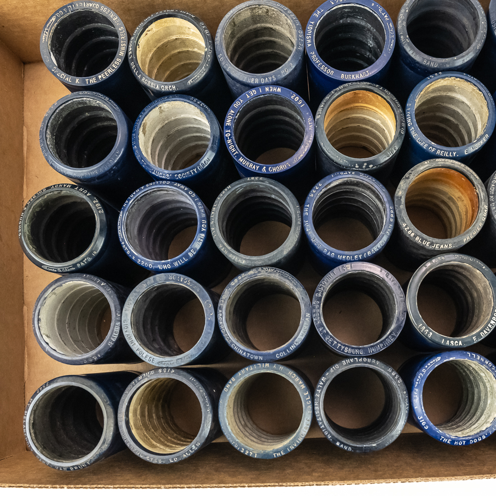50 Edison Blue Amberol Cylinders