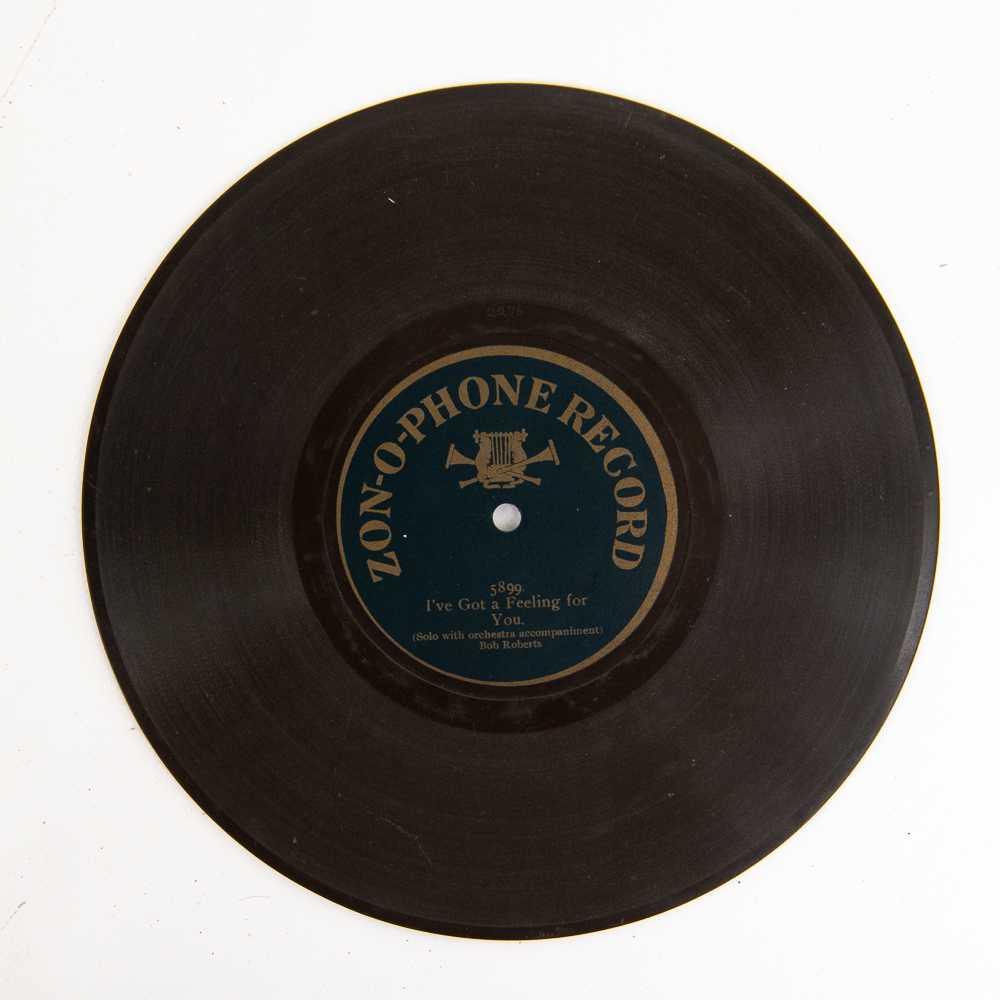2 1903 Zon-O-Phone 9-Inch Records
