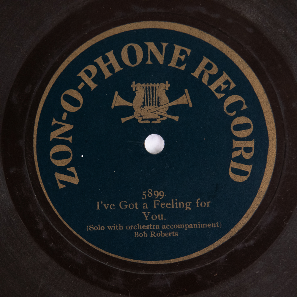 2 1903 Zon-O-Phone 9-Inch Records
