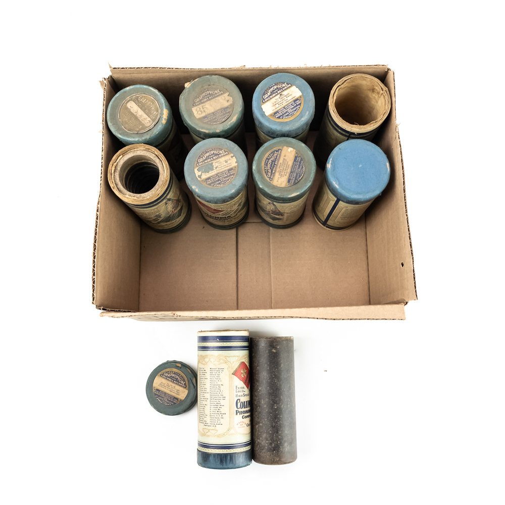 7 Columbia 20th Century Cylinder Records