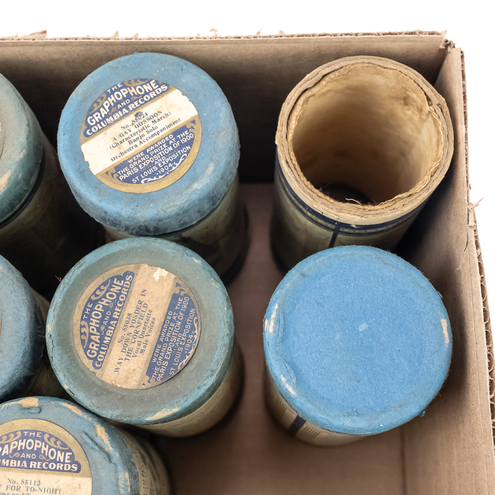 7 Columbia 20th Century Cylinder Records