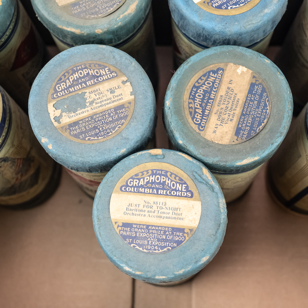 7 Columbia 20th Century Cylinder Records