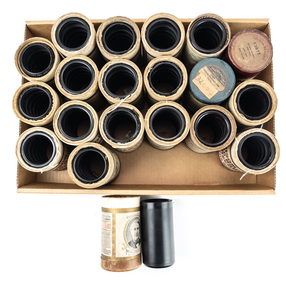 20 Two Minute Black Wax Cylinder Records