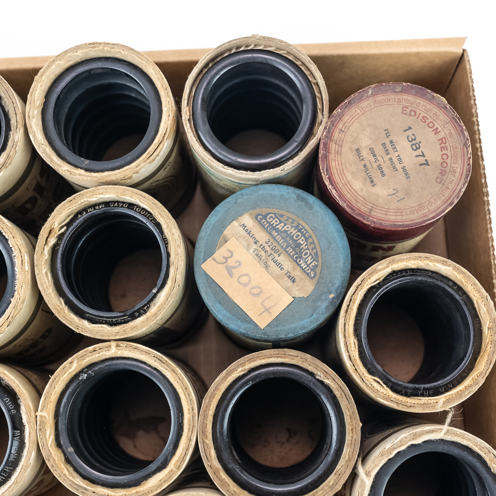 20 Two Minute Black Wax Cylinder Records