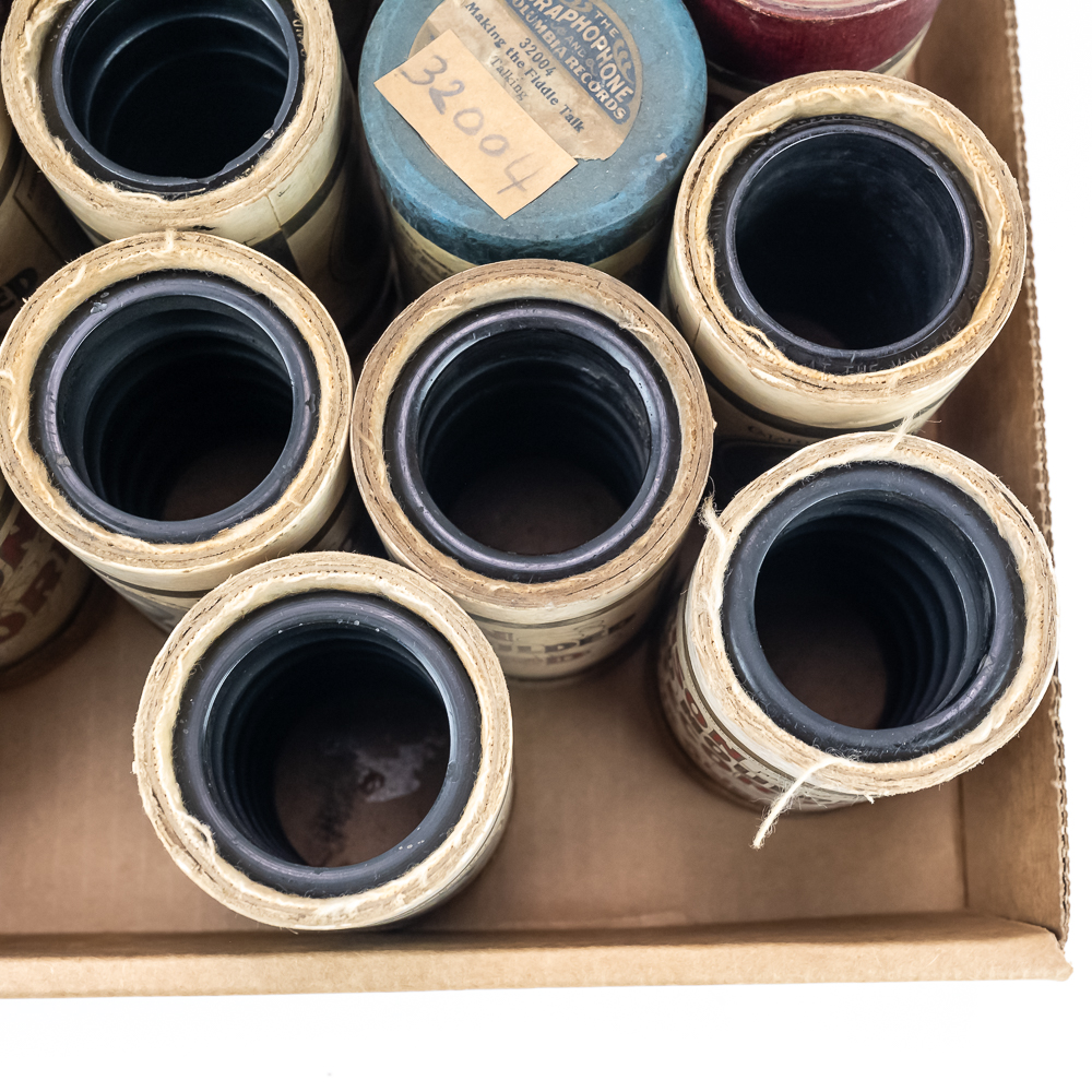 20 Two Minute Black Wax Cylinder Records