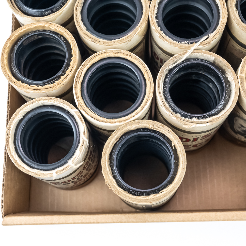 20 Two Minute Black Wax Cylinder Records