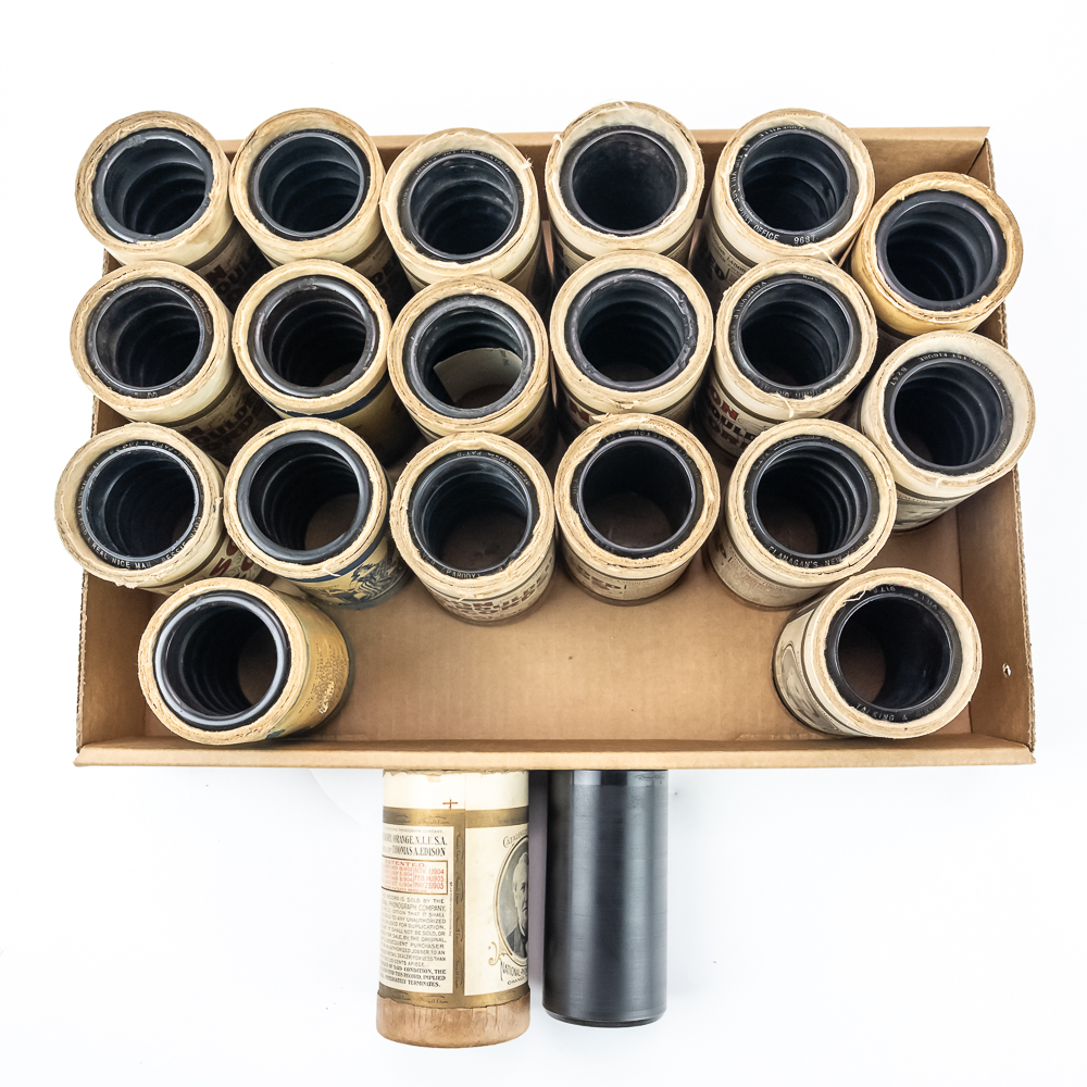 20 Two Minute Black Wax Cylinder Records
