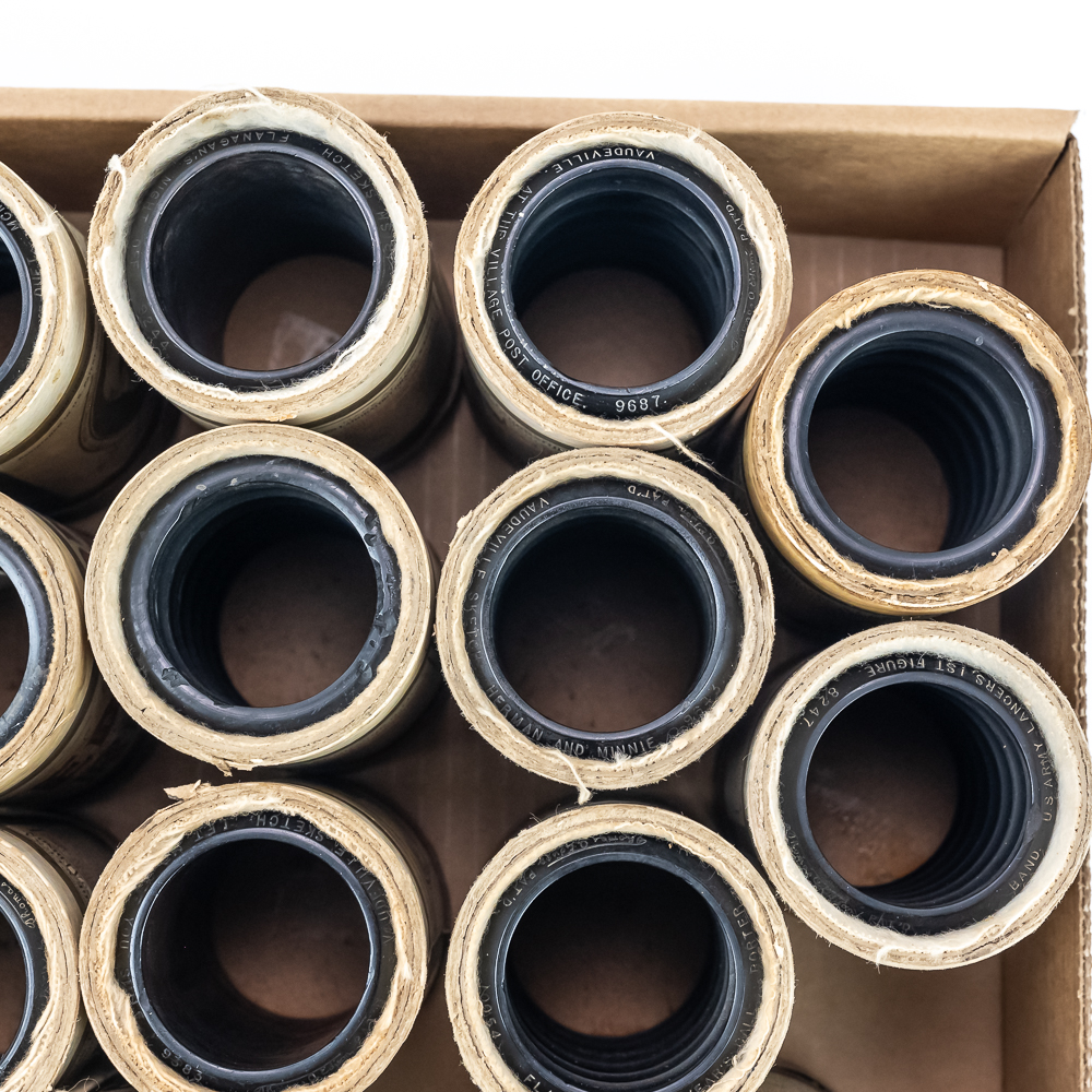 20 Two Minute Black Wax Cylinder Records
