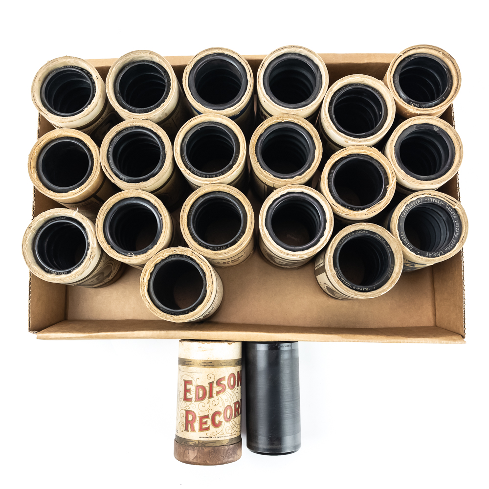 20 Two Minute Black Wax Cylinder Records