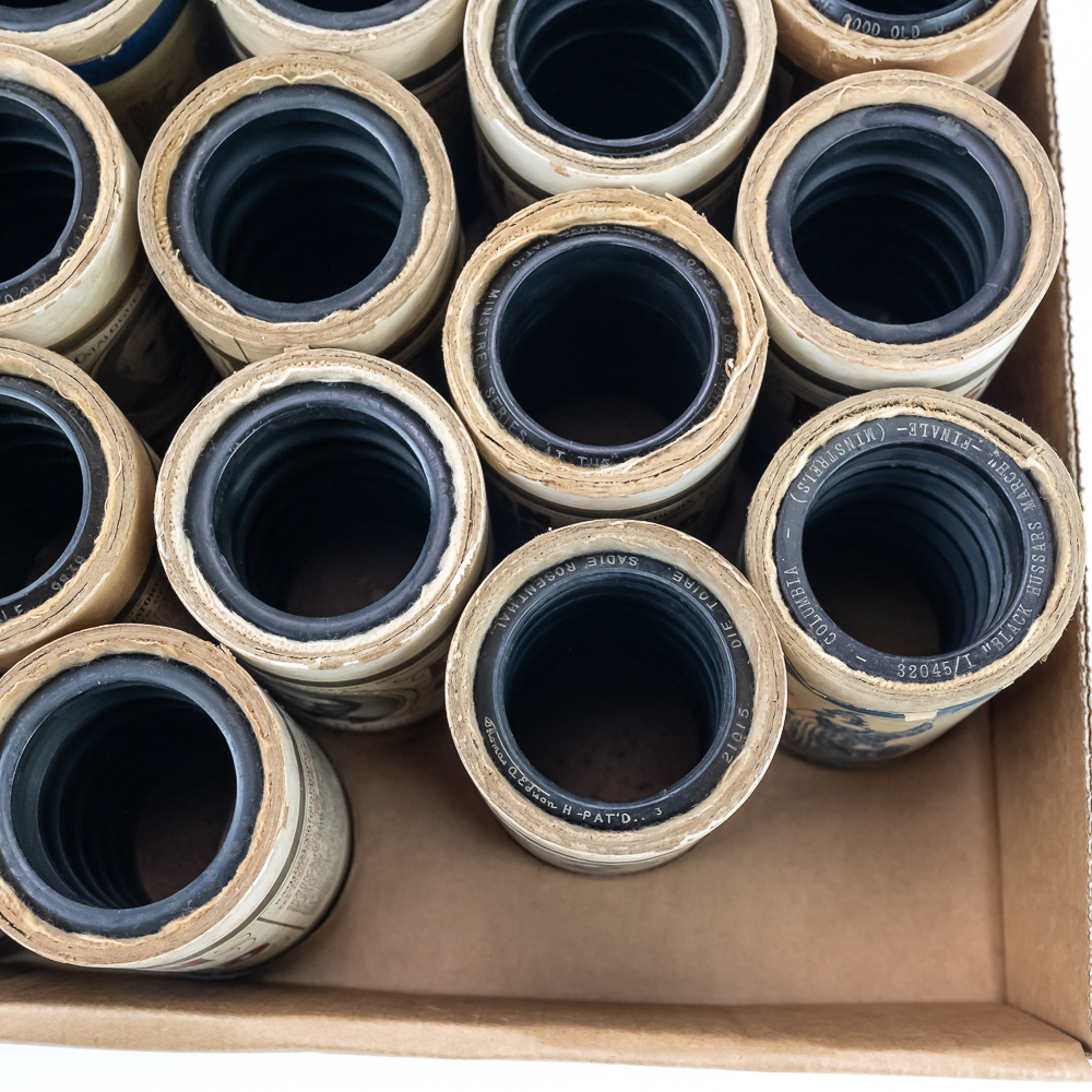 20 Two Minute Black Wax Cylinder Records
