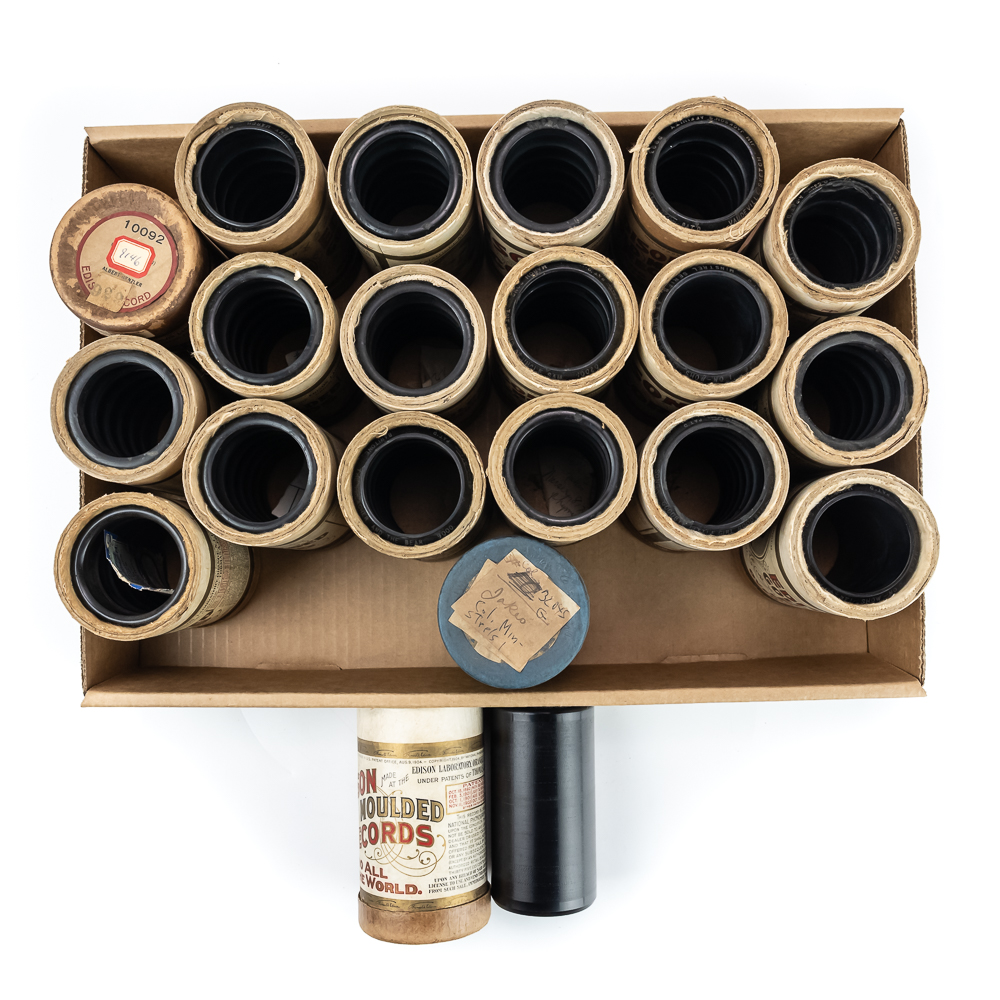 20 Two Minute Black Wax Cylinder Records