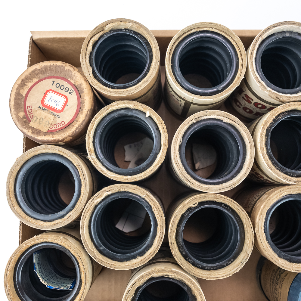 20 Two Minute Black Wax Cylinder Records